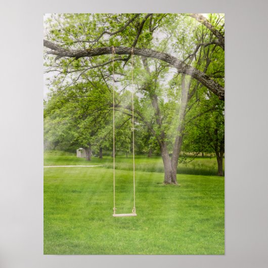 日光の中で揺れる ポスター (正面)