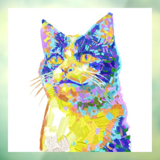 日光の中の猫 ウィンドウサイン (シート3)