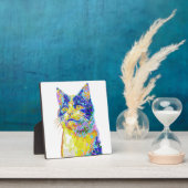 日光の中の猫 フォトプラーク (インサイチュ)