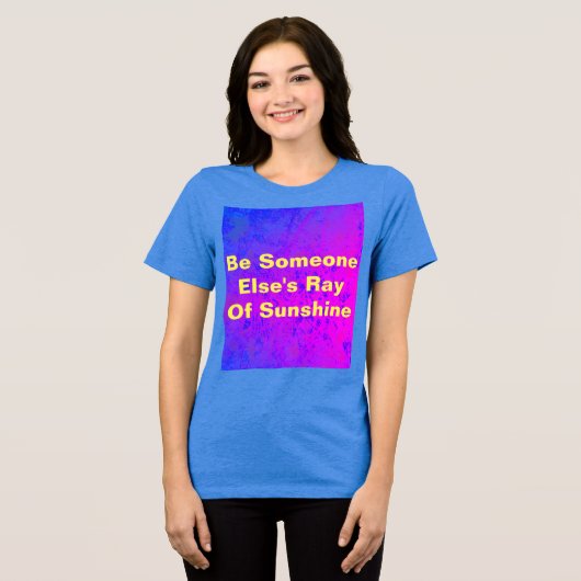 日光の光線 トライブレンドＴシャツ (正面全面)