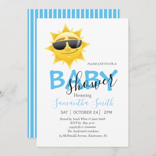 日光の光線 案内状 (正面/裏面)