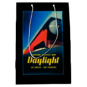 日光の列車昇進ポスター ミディアムペーパーバッグ (正面)