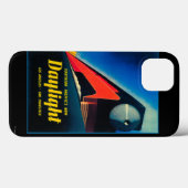 日光の列車昇進ポスター Case-Mate iPhoneケース (裏面 (横))