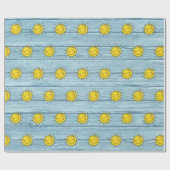 日光の包装紙の流木浜 ラッピングペーパー (フラット)