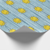 日光の包装紙の流木浜 ラッピングペーパー (角)