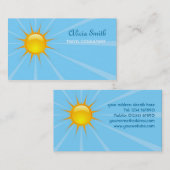 日光の名刺 名刺 (正面/裏面)