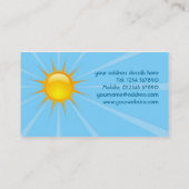 日光の名刺 名刺 (裏面)