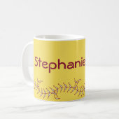 日光の名前のマグを楽しむこと コーヒーマグカップ (正面左)