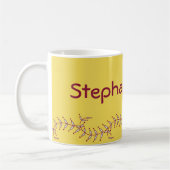 日光の名前のマグを楽しむこと コーヒーマグカップ (左)