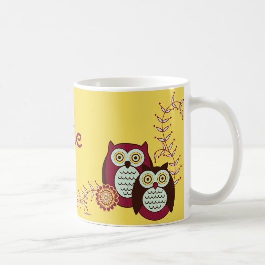 日光の名前のマグを楽しむこと コーヒーマグカップ (右)