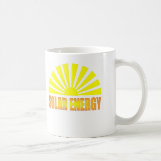 日光の太陽エネルギーのマグを広げて下さい コーヒーマグカップ (右)
