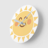 日光の柱時計 ラウンド壁時計 (傾斜)