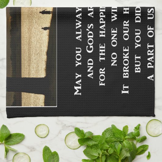 日光の祈りの言葉で常に歩くように キッチンタオル (折り畳み)