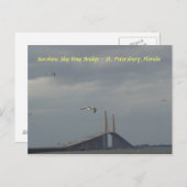 日光の空の方法橋セント・ピーターズバーグ、フロリダ ポストカード (正面/裏面)