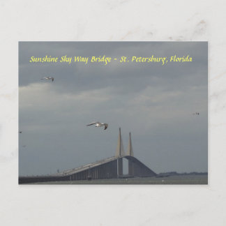 日光の空の方法橋セント・ピーターズバーグ、フロリダ ポストカード