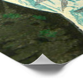 日光の竜頭滝 前田正雄 1944 ポスター (角)