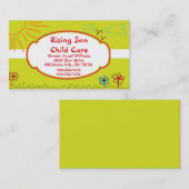 日光の育児の名刺 名刺 (正面/裏面)