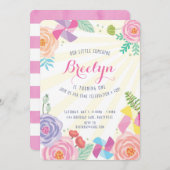 日光の誕生日の招待状 招待状 (正面/裏面)