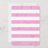 日光の誕生日の招待状 招待状 (裏面)