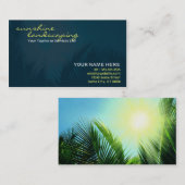 日光の造園 名刺 (正面/裏面)