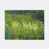 日光の黒によって注目されるSusans ドアマット (正面)