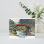 日光ひろし吉田半画の聖なる橋 ポストカード (スタンド正面)