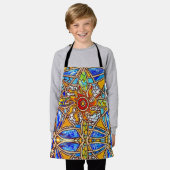 日光を入れて エプロン (着用した状態)