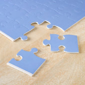 日光を木のパズルで通す ジグソーパズル (側面)