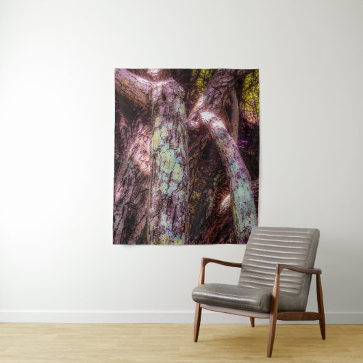 日光を浴びる地衣類 タペストリー (インサイチュ)