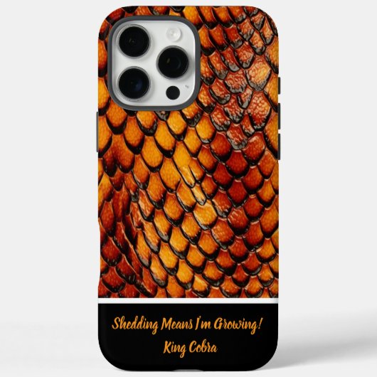 日光パターン(の模様が)あるに輝く蛇の皮 Case-Mate iPhoneケース (裏面)