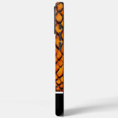 日光パターン(の模様が)あるに輝く蛇の皮 Case-Mate iPhoneケース (裏面 / 左)