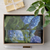 日光ブルーアジサイの花の切り離し工芸 薄葉紙 (ギフト)