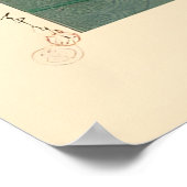 日光中禅寺湖歌賀浜河瀬蓮居 ポスター (角)