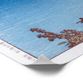 日光中禅寺湖、中禅寺湖の日光、河瀬蓮井 ポスター (角)