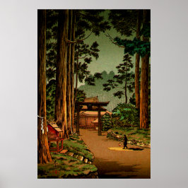 日光二荒山寺土屋興一1936 ポスター