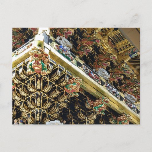 日光日本寺神社東洋建築 ポストカード (正面)