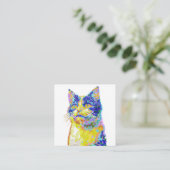 日光浴の猫 エンクロージャーカード (スタンド正面)