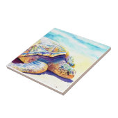 日光浴カメ6 タイル (側面)