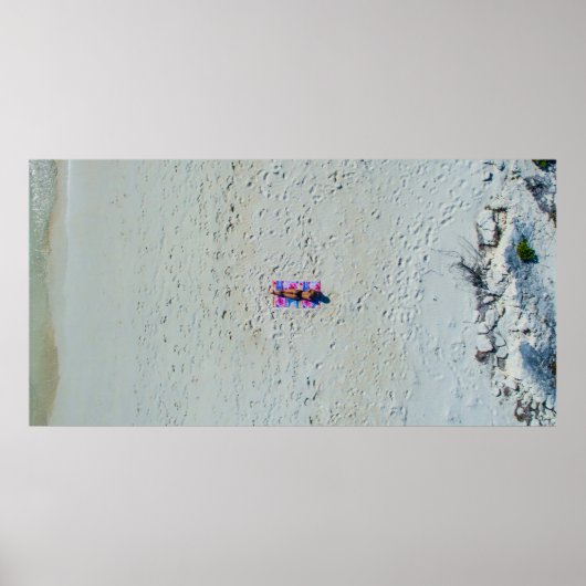 日光浴ビーチ ポスター (正面)