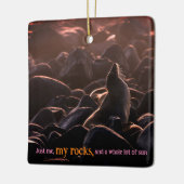 日光浴ライオン セラミックオーナメント (左)