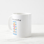 日光浴中がいい コーヒーマグカップ (正面左)