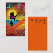 "日光石"の名刺 名刺 (正面/裏面)