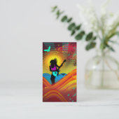 "日光石"の名刺 名刺 (スタンド正面)