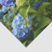 日光青アジサイの花のデコパージュクラフト 薄葉紙 (詳細)