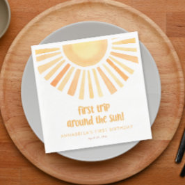 日初のまわりに生誕生日会 スタンダードランチョンナプキン