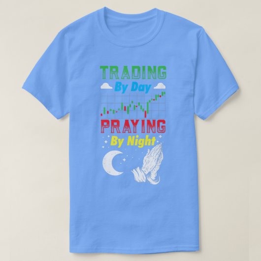 日別の取引祈、キリスト・トレーダーT-S Tシャツ (デザイン正面)