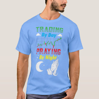 日別の取引祈、キリスト・トレーダーT-S Tシャツ