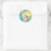 日区切り ラウンドシール (バッグ)