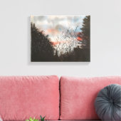 日区切り、水彩 キャンバスプリント (インサイチュ (リビング))