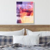 日南抽象芸術 キャンバスプリント (インサイチュ (寝室))